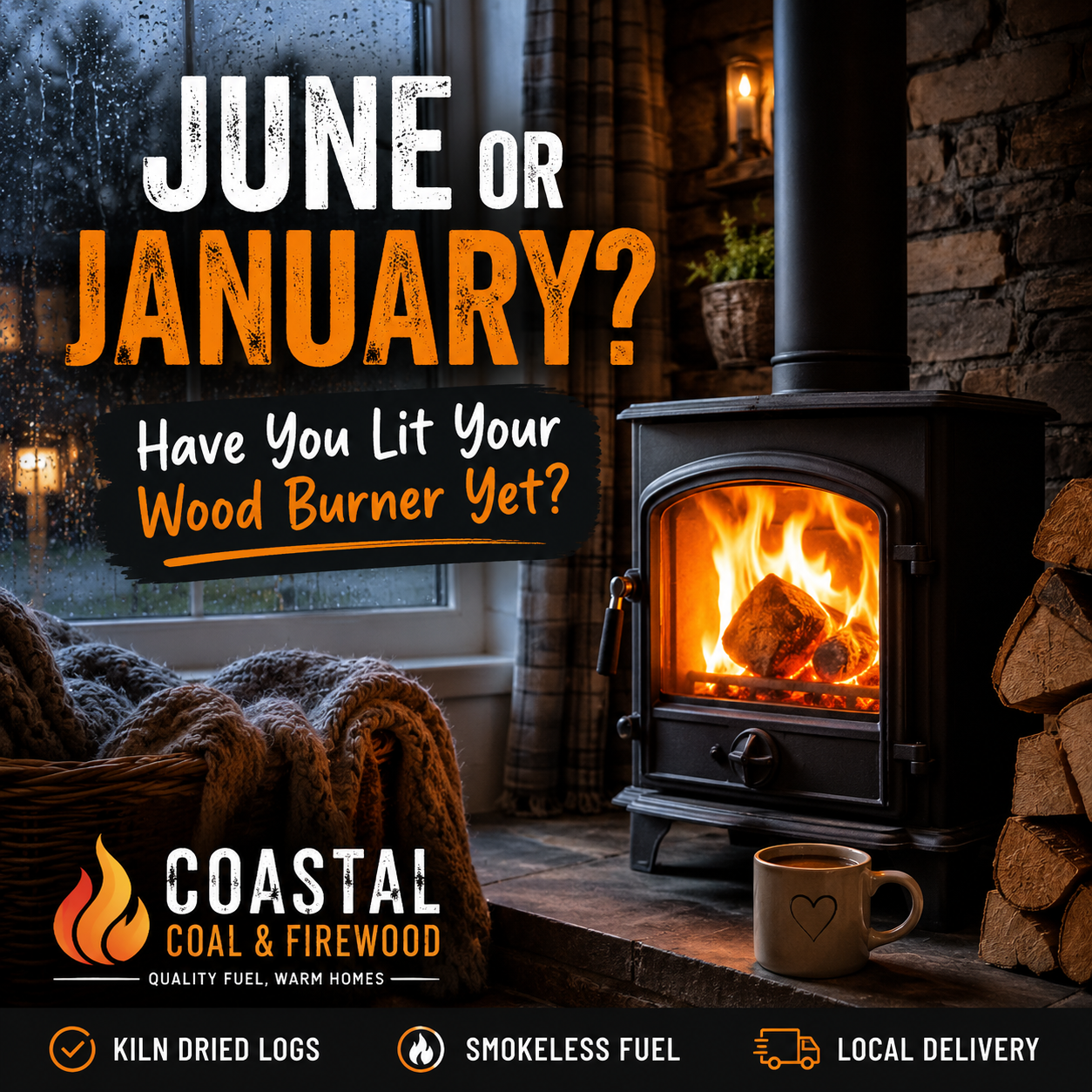 🔥 June or January? Have You Lit Your Wood Burner Yet? 🥶
